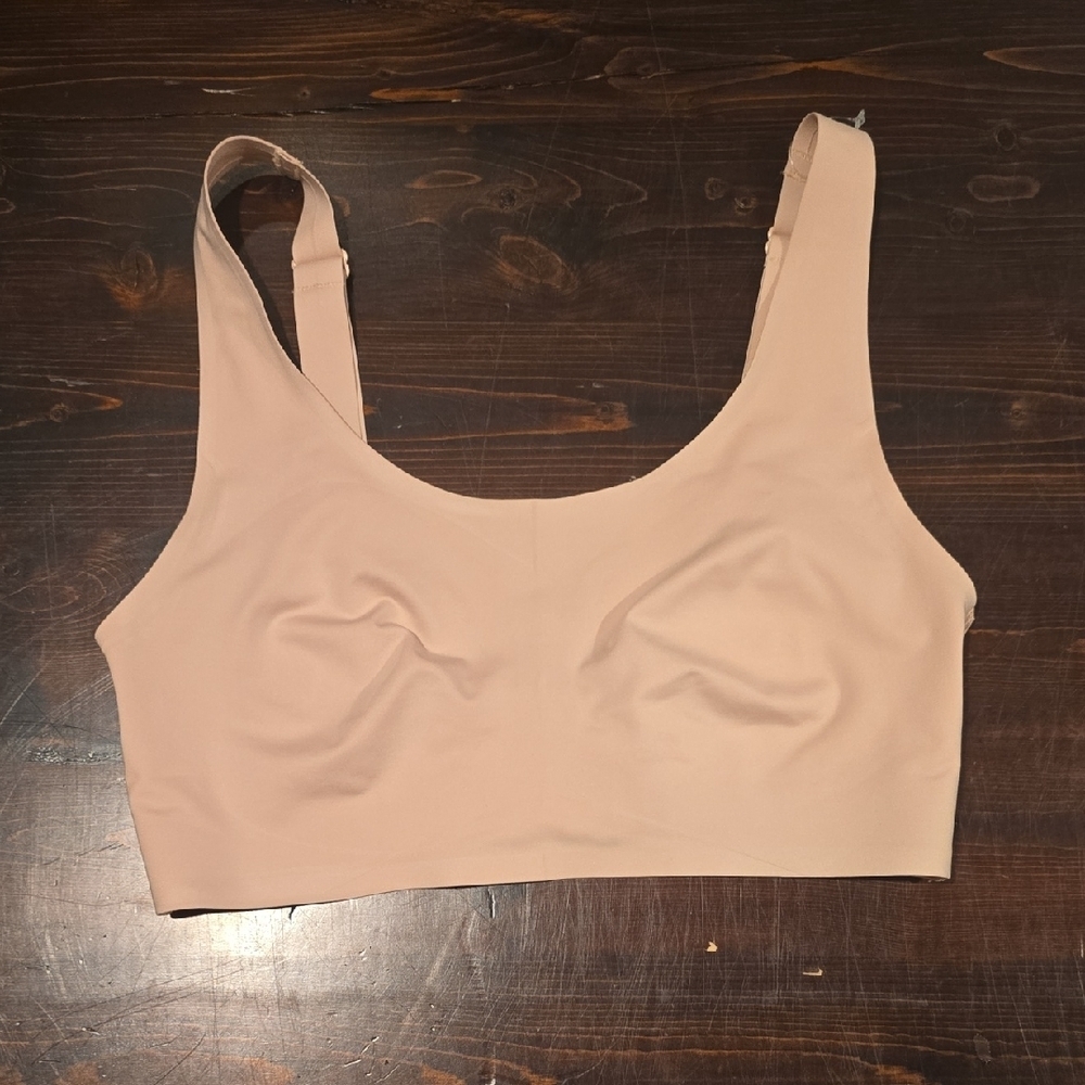 Amoena Aylin SB Seamless Wire-Free Mastectomy Bra - Nude - Size Small